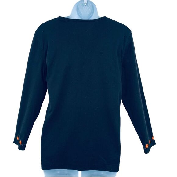 Design Originals Studio Trreat 3/4 Sleeve Thick Knit Top - Picture 8 of 12